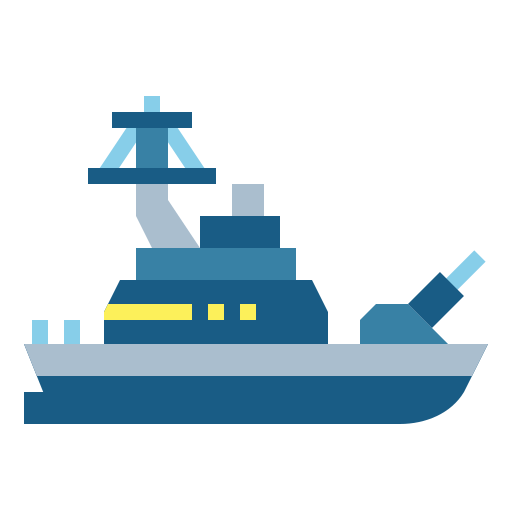 Carrier ship icon